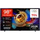 TCL Smart Τηλεόραση 98" 4K UHD SQD-Mini LED Q7D Pro HDR (2026) 98Q7D Pro TCL Smart Τηλεόραση 98" 4K UHD SQD-Mini LED Q7D Pro HDR (2026) 98Q7D Pro